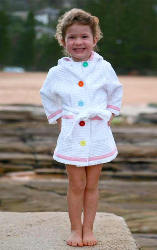 Hoodie Swim Robe